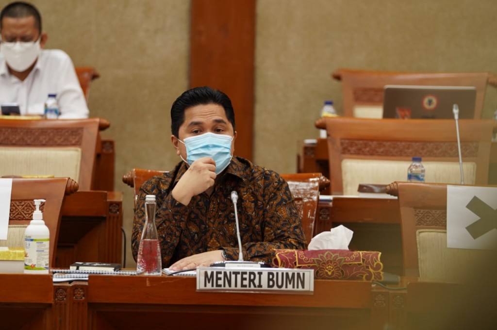 Menteri BUMN Erick Thohir. Foto: Medcom.id