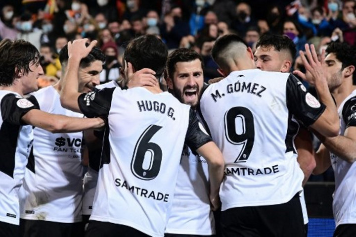 Bungkam Cadiz, Valencia Lolos ke Semifinal Copa del Rey