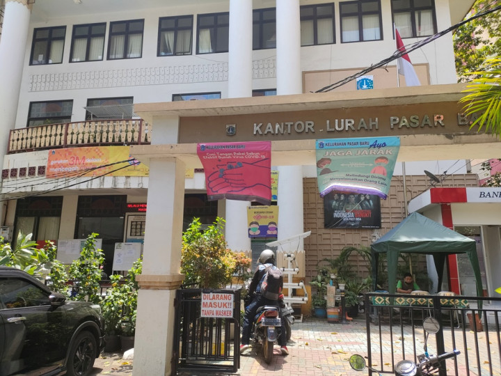 6 Pegawai Positif Covid-19, Kantor Kelurahan Pasar Baru <i>Lockdown</i>