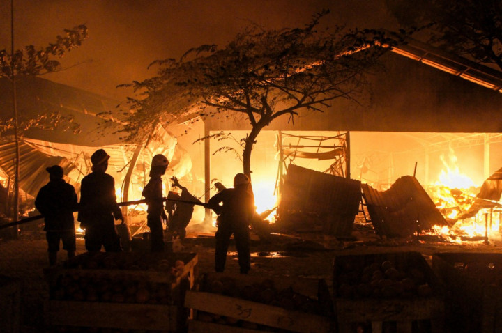 Polisi Investigasi Insiden Kebakaran 512 Kios Relokasi Pasar Johar Semarang