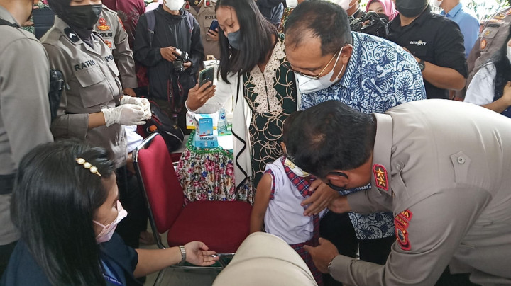 Vaksinasi Anak Usia 6-11 Tahun di Makassar Capai 30 Ribu