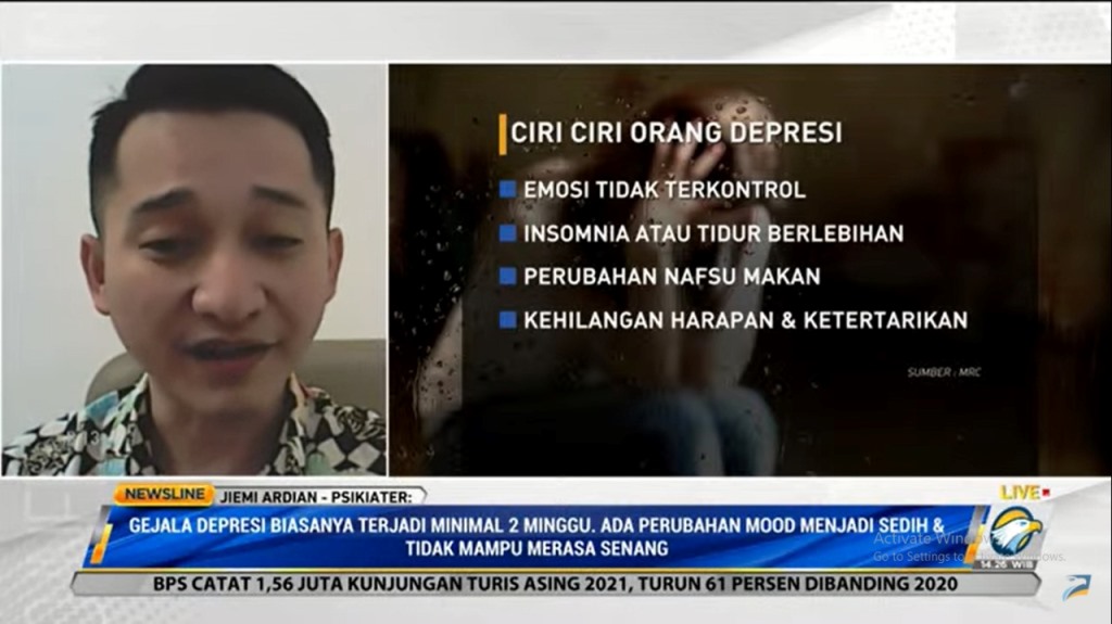 Tangkapan layar Metro TV