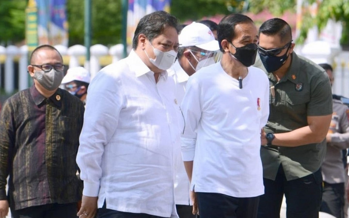 Respons Arahan Presiden, Menko Airlangga Evaluasi Level PPKM di Luar Jawa Bali