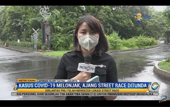 Kasus Covid-19 Melonjak, Ajang <i>Street Race</i> Ditunda