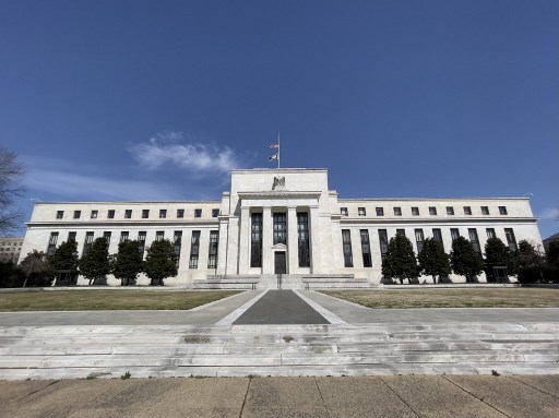 Gedung The Fed. Foto: AFP/Daniel Slim.