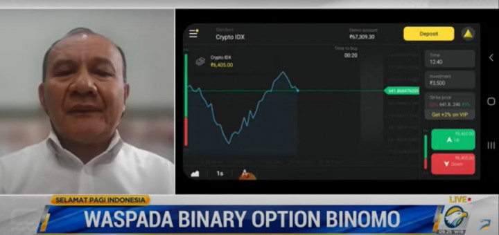 <i>Binary Option</i> Ilegal! Influencer dan Pihak Terafiliasi Bisa Dipidana