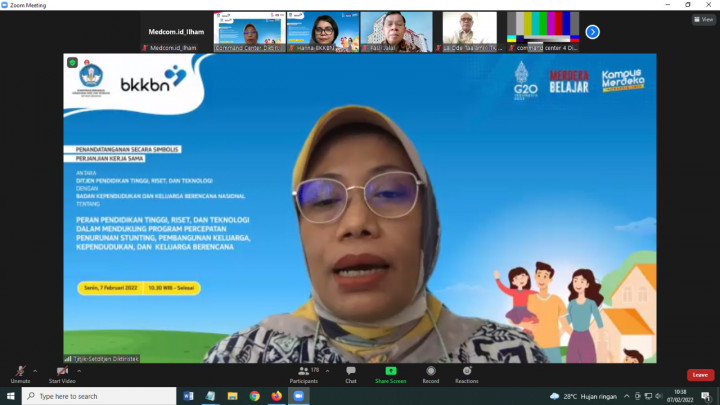 Kemendikbduristek dan BKKBN Bakal Andalkan Perguruan Tinggi Turunkan Stunting