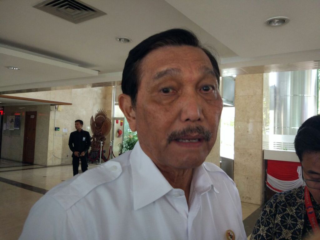 Menko Kemaritiman Luhut Pandjaitan. Foto: Medcom.id/Annisa Ayu.