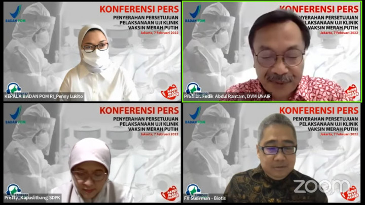 Vaksin Merah Putih Diharapkan Jadi Vaksin Utama Masyarakat Indonesia