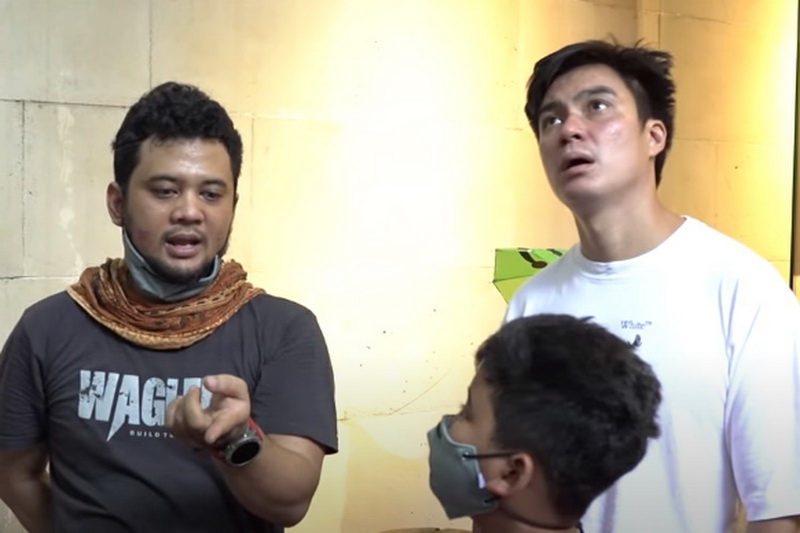 Baim Wong dan Panji Petualang (Foto: Youtube)