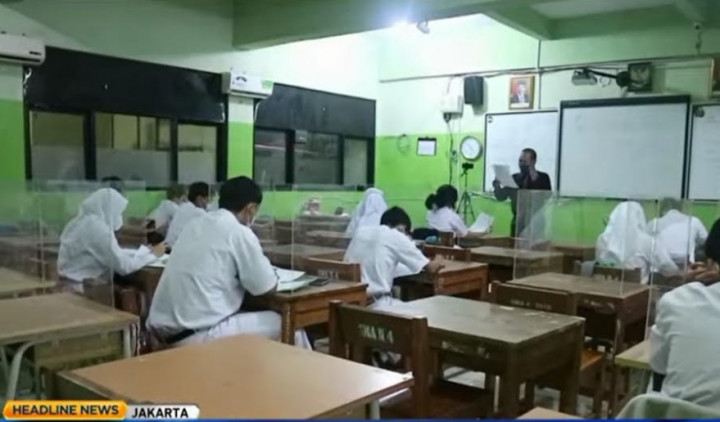 SMAN 4 Jakarta Terapkan PTM 50%, Hanya 26% Siswa Dapat Izin Orang Tua