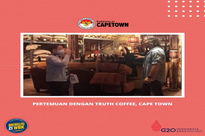 Dorong Ekspor Kopi RI, KJRI Cape Town Rangkul Pengusaha Kopi Lokal
