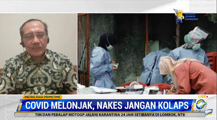 Covid Melonjak, Nakes Jangan Kolaps