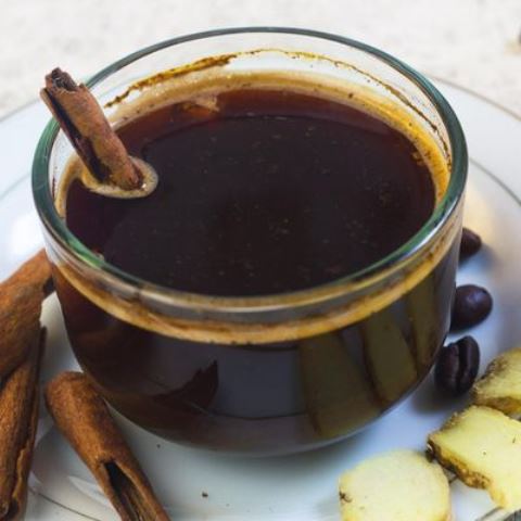 Resep wedang kopi jahe, hangat dan bantu stamina tubuh. (Foto: Dok. Endeus TV)