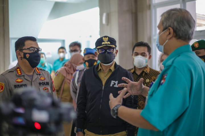 Wali Kota Bogor Sidak Kesiapan Rumah Sakit Menghadapi Lonjakan Covid-19