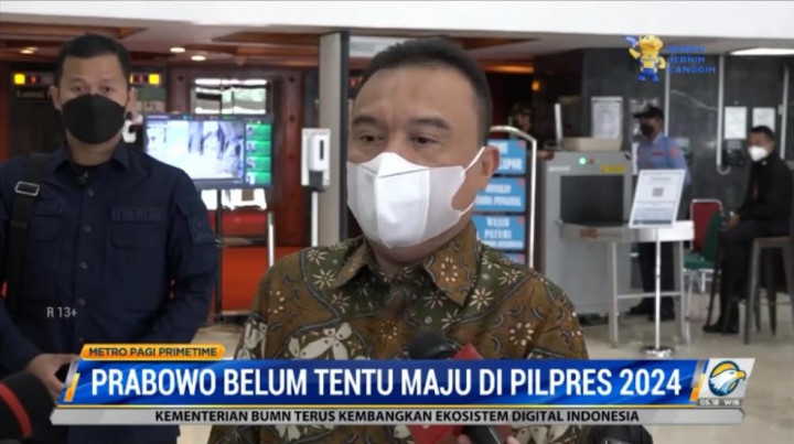 Gerindra Masih Pertimbangkan Usung Prabowo di Pilpres 2024