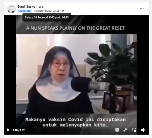 [Cek Fakta] Vaksin Covid-19 Dibuat untuk Melenyapkan Penduduk Dunia karena sudah Terlalu Banyak? Ini Faktanya