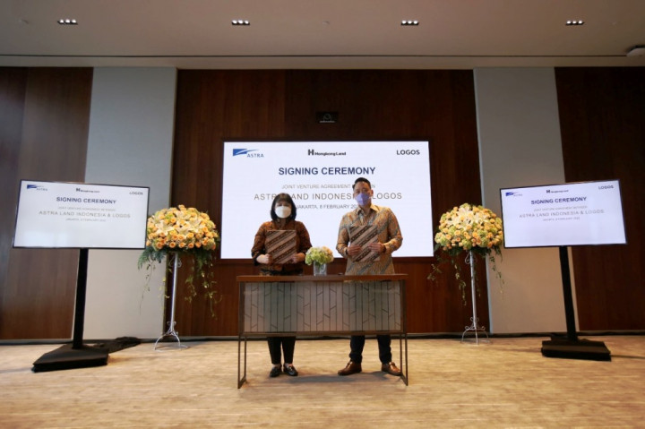 Astra Gandeng Hongkong Land & LOGOS Kembangkan Gudang Logistik Modern