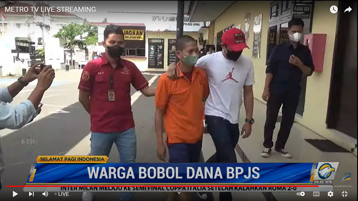 Pria di Gowa Bobol Dana BPJS hingga Rp40 Juta