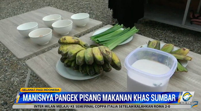 Manisnya Pangek Pisang Makanan Khas Sumbar