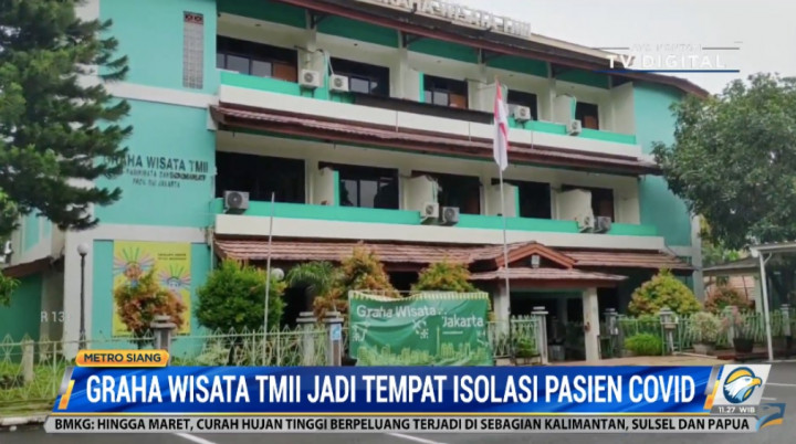 Graha Wisata TMII Kembali Jadi Tempat Isolasi Pasien Covid-19