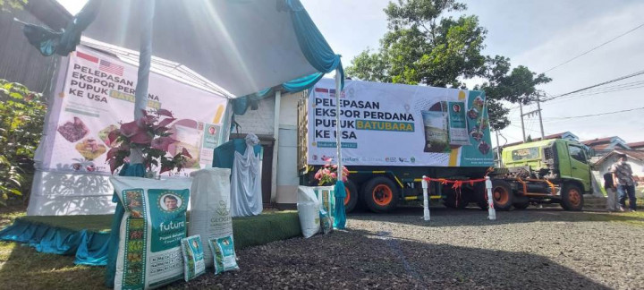 Indonesia Ekspor Perdana Pupuk Batu Bara ke Pasar AS