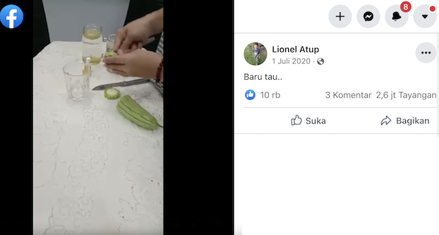 [Cek Fakta] Air Rebusan Pare Diklaim Dapat Membersihkan Kolesterol dan Semua Penyakit? Cek Dulu Faktanya