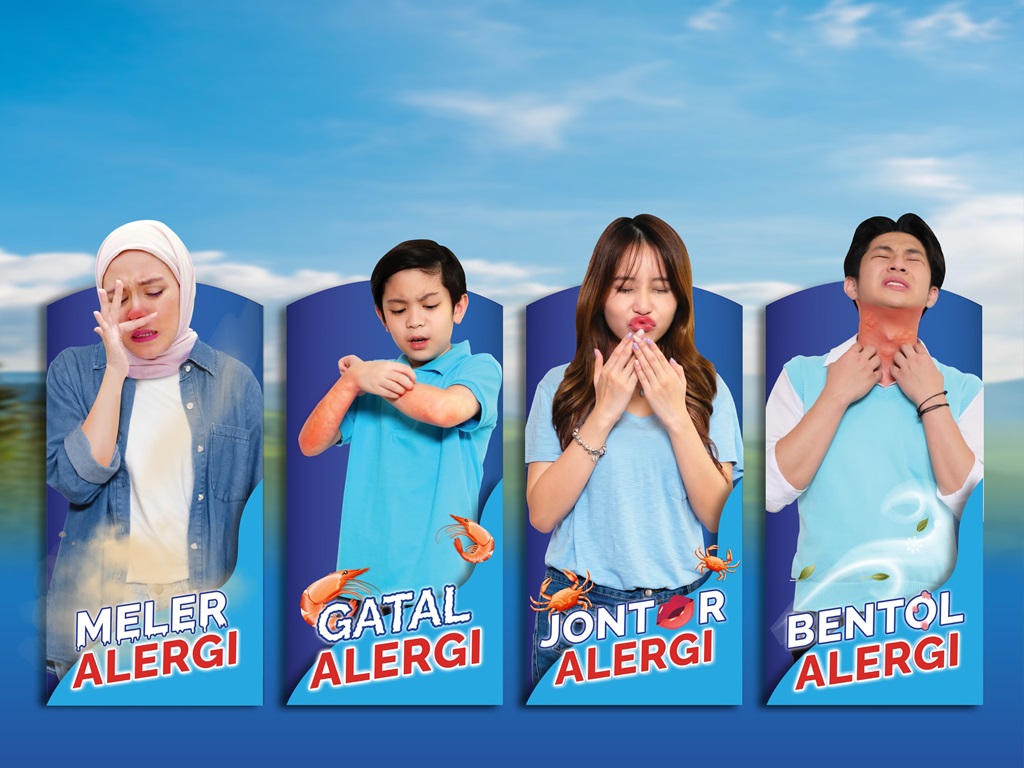 Untuk membantu mengatasi alergi, PT. Lapi laboratories meluncurkan ALERHIS, obat anti alergi yaitu Loratadine (Foto:Dok)