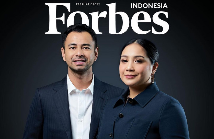 Masuk Majalah Forbes, Raffi Ahmad dan Nagita Slavina Dijuluki 'The Sultans of Content'