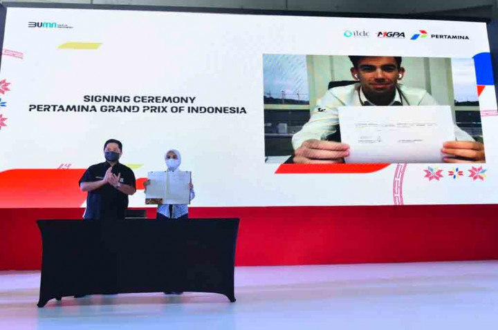 MotoGP Mandalika Kini jadi Pertamina Grand Prix of Indonesia