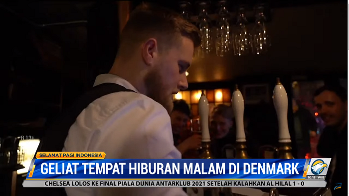 Hiburan Malam di Denmark Mulai Aktif Kembali