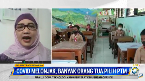 Covid-19 Melonjak, Banyak Orang Tua Tetap Pilih PTM