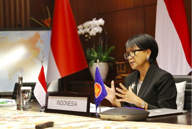 Menteri Luar Negeri Retno Marsudi akan hadiri retreat ASEAN. Foto. Dok. Kemenlu RI
