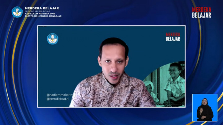 Merdeka Belajar Episode 15: Nadiem Luncurkan Kurikulum Merdeka