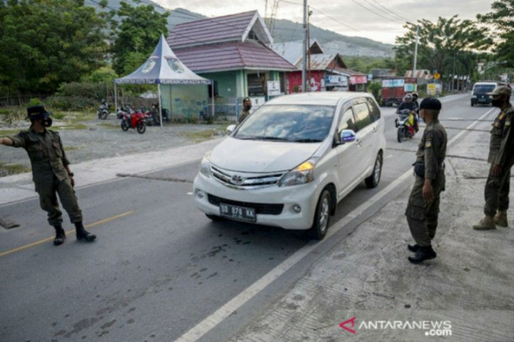 Sulteng Belum Aktifkan Pos Penyekatan di Batas Provinsi