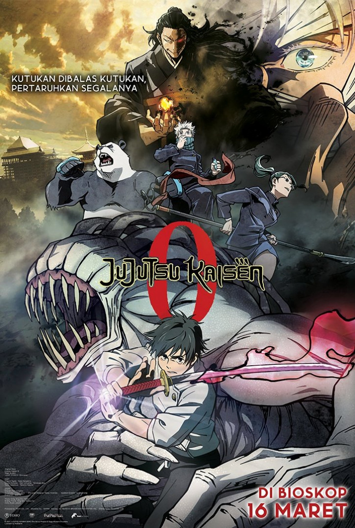 Siap-Siap! Jujutsu Kaisen 0 Tayang di Bioskop Indonesia 16 Maret