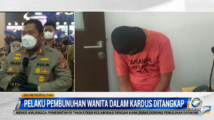 Pembunuh Wanita Misterius Dalam Kardus di Bogor Terungkap