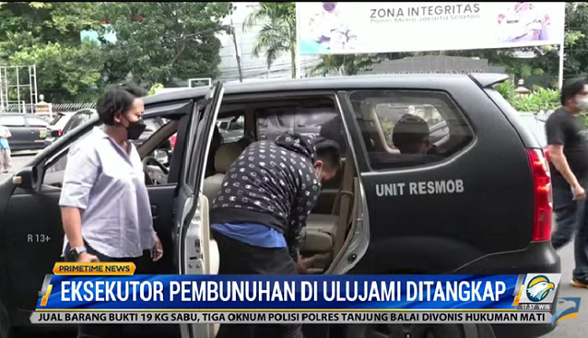 Pembunuh Bayaran di TPU Ulujami Ditangkap