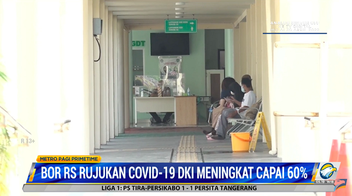 BOR Meningkat 60%, Pemprov DKI Tambah 900 Tempat Tidur Baru