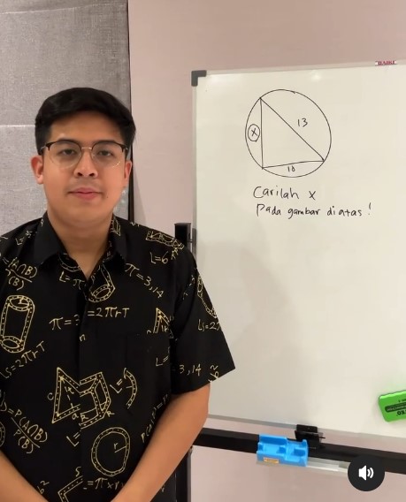 Kocak, Jerome Polin Tirukan PapaZidan3: Matematika Mudah dan Menyenangkan Bukan? Bukan!