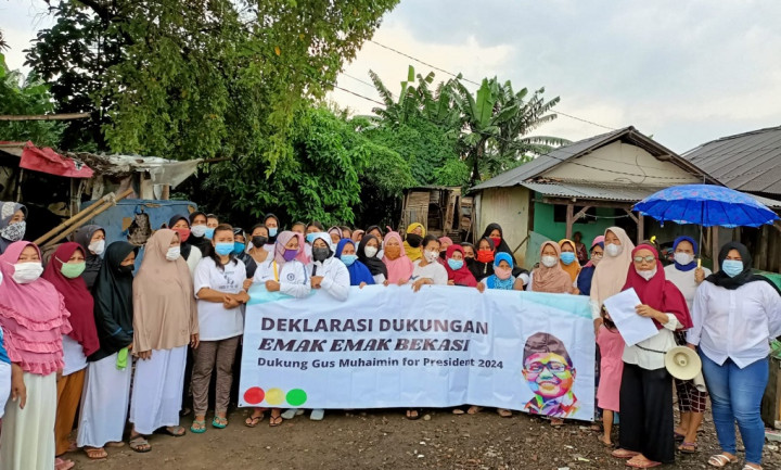 EMAK-EMAK BEKASI Dukung Muhaimin Jadi Capres 2024