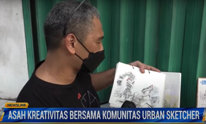 Urban Sketcher, Komunitas Seni Pembuat Sketsa Kota