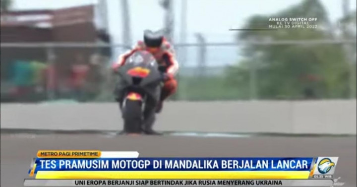 Honda Dominasi Catatan Waktu Sirkuit Mandalika Saat Tes Pramusim MotoGP