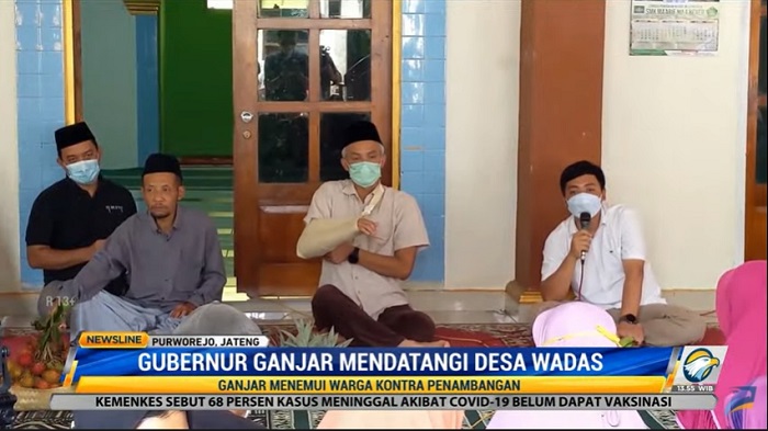 Gubernur Ganjar Datangi Desa Wadas