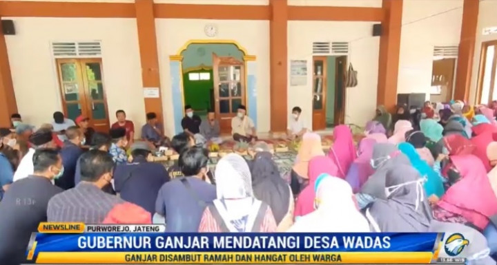Datang ke Desa Wadas Tanpa Dikawal, Ganjar Pranowo Disambut Hangat Warga Kontra