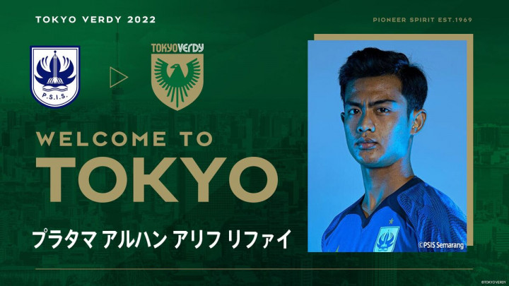 <i>Sugoi</i> ! Pratama Arhan Resmi Gabung klub Jepang Tokyo Verdy