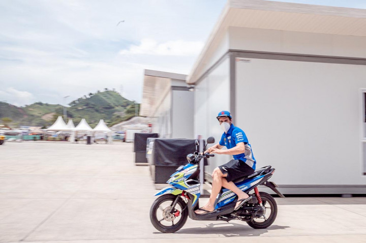 Intip Motor Alex Rins & Joan Mir Di Sirkuit Mandalika, Kok Beda?