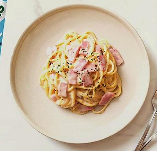 Creamy cheese spaghetti. (Foto: Dok. Greenfields)