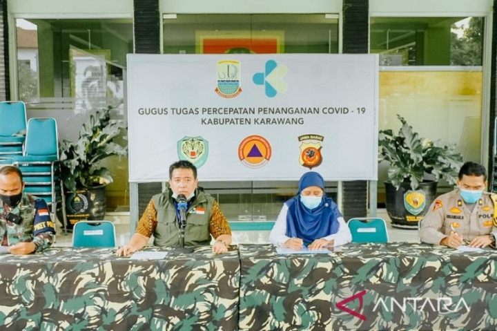 <i>Bed</i> Rumah Sakit untuk Pasien Covid-19 di Karawang Penuh