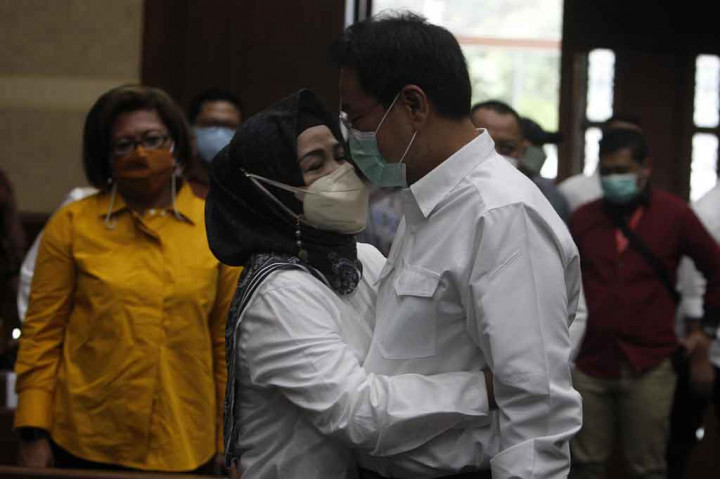 Tok! Azis Syamsuddin Divonis 3 Tahun 6 Bulan Penjara